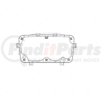 A22-54075-000 by FREIGHTLINER - FRAME CLUSTER MOUNTI