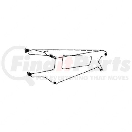 A22-54198-001 by FREIGHTLINER - Fender Support Bracket