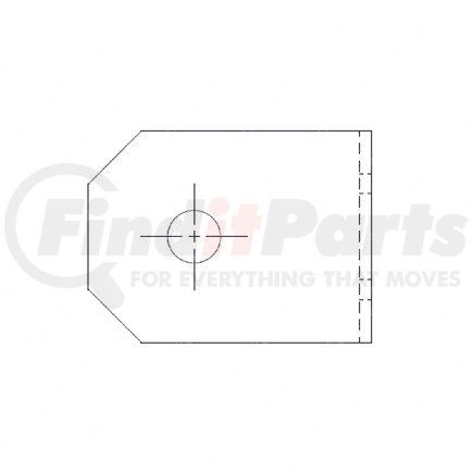 A 680 545 03 40 by FREIGHTLINER - Battery Disconnect Switch Bracket