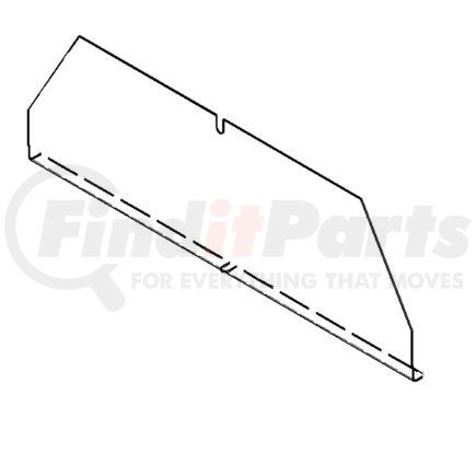 A 680 616 00 36 by FREIGHTLINER - Rear Body Panel