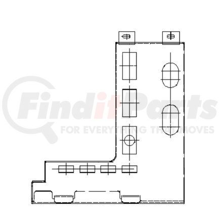 A 680 689 33 53 by FREIGHTLINER - Instrument Panel Assembly - Dash, Primed Only