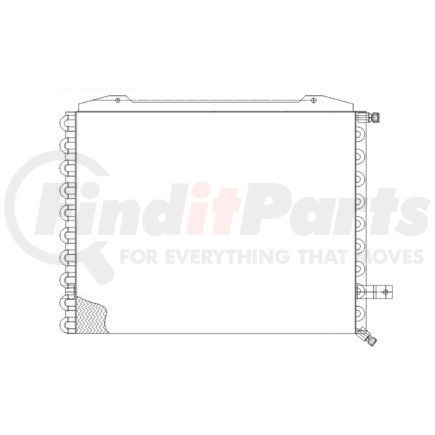 A 680 830 03 70 by FREIGHTLINER - A/C Condenser - Assembly