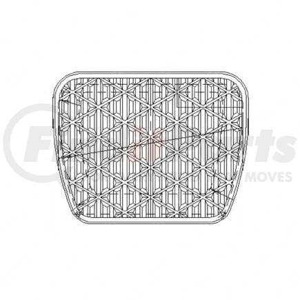 A 681 291 00 82 by FREIGHTLINER - Pedal Pad