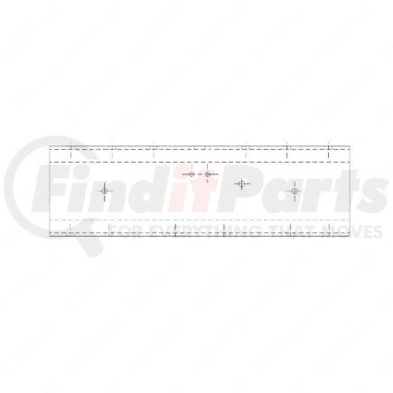 A 681 312 54 25 by FREIGHTLINER - CROSSMEMBER