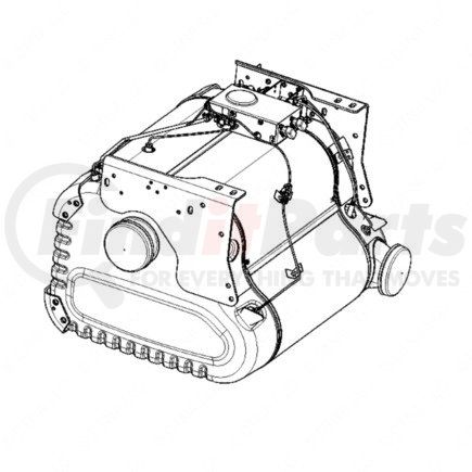 DDE EA6804907592 by FREIGHTLINER - Diesel Oxidation Catalyst (DOC) and Particulate Filter (DPF) Assembly