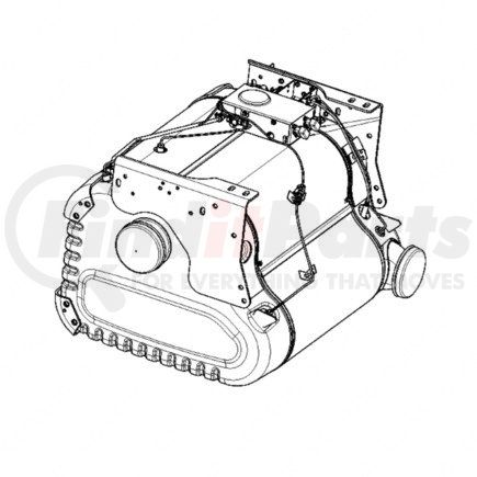 DDE EA6804907692 by FREIGHTLINER - Diesel Oxidation Catalyst (DOC) and Particulate Filter (DPF) Assembly