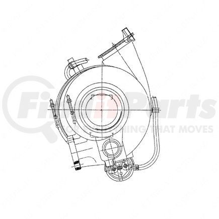 DDE R23524076 by FREIGHTLINER - Turbocharger