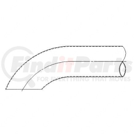 E04-12921-014 by FREIGHTLINER - Exhaust Stack Pipe