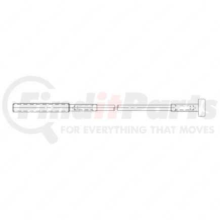 A 681 430 01 40 by FREIGHTLINER - CABLE AIR