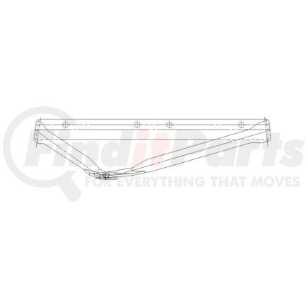 A 681 811 12 41 by FREIGHTLINER - Door Mirror Bracket - Upper