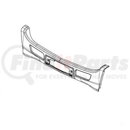 A 956 885 05 01 by FREIGHTLINER - BUMPER