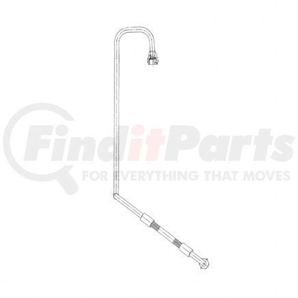 DDE 23515352 by FREIGHTLINER - Oil Cooler Tube