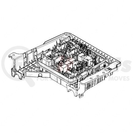 A66-22300-001 by FREIGHTLINER - Circuit Protection - Distribution, V-Power Distribution Module, 12 Volt, Cable