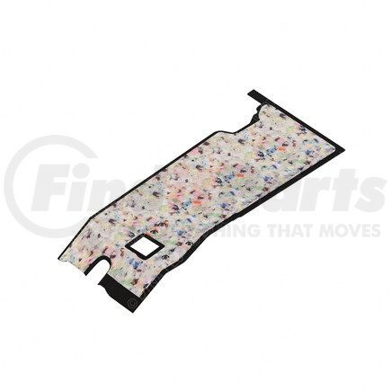 W18-00656-003 by FREIGHTLINER - Body Floor Covering - Mat, Left Hand Drive, Driver