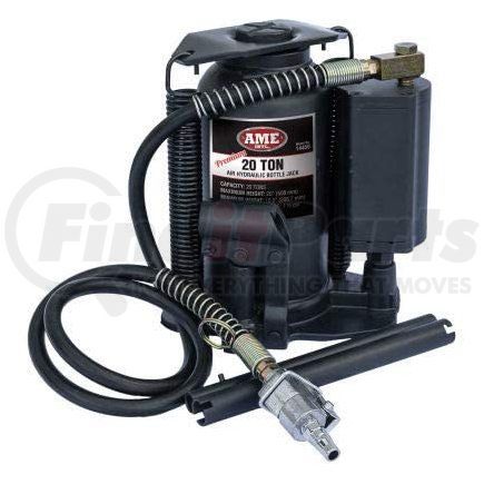 14455 by AME INTERNATIONAL - AME International Premium 20 Ton Air Hydraulic Bottle Jack - 14455