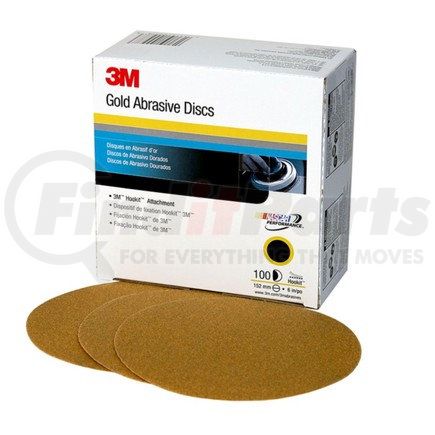 00978 by 3M - Hookit™ Gold Disc 216U, 6 in, P220, 100 discs per carton, 4 cartons per case