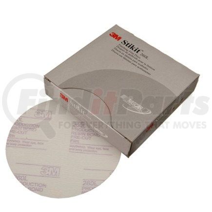 01320 by 3M - Stikit™ Finishing Film Abrasive Disc 260L, 6 in, P800, 100 discs per carton, 4 cartons per case