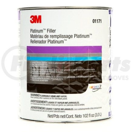 01171 by 3M - Platinum™ Filler - Can Type, 102 Fl. Oz. (3.0 Liters)