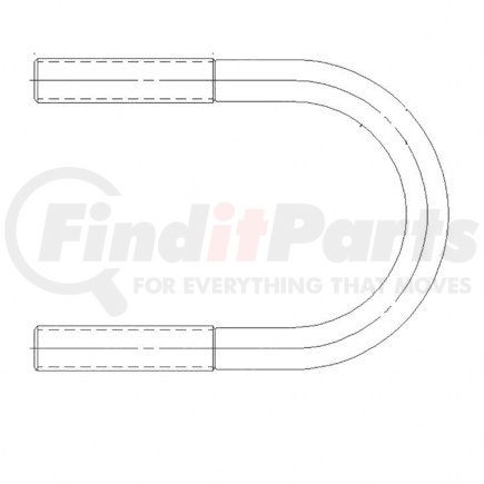 E15-11080-000 by FREIGHTLINER - Air Ride Suspension U-Bolt Pad