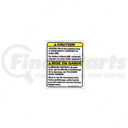 E24-00049-045 by FREIGHTLINER - LABEL-SWI