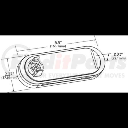 GRO 52073 by FREIGHTLINER - Combination Light Assembly