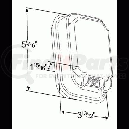 GRO 52203 by FREIGHTLINER - Combination Light Assembly