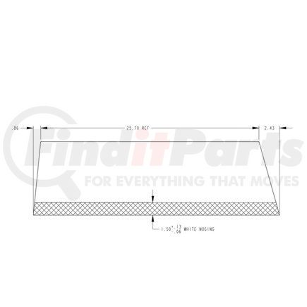 TBB 104407 by FREIGHTLINER - Multi-Purpose Seal