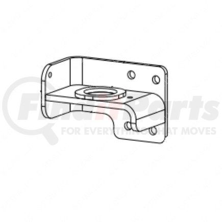 TBB 167884 by FREIGHTLINER - Chassis Frame Reinforcement Bracket