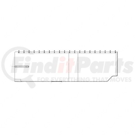 W18-00003-032 by FREIGHTLINER - Privacy Curtain