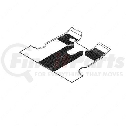 W18-00069-000 by FREIGHTLINER - Body Floor Covering - Vinyl, FLX, Sleeper