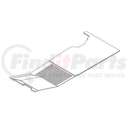 W18-00073-007 by FREIGHTLINER - Body Floor Covering - Carpolyethylene Terephthalate, FLH, Left Hand Drive, Passenger