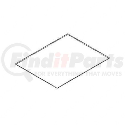 W18-00296-004 by FREIGHTLINER - Body Floor Covering - Carpolyethylene Terephthalate, FLD, Tnl, Daycab