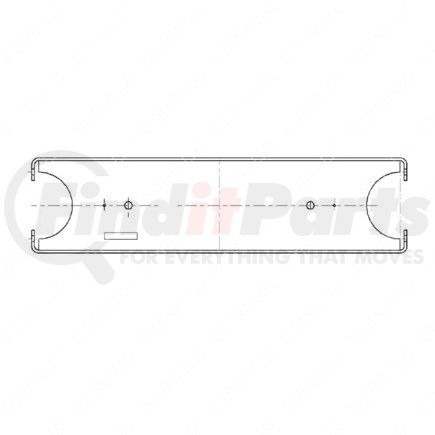 WWS 41102-3580 by FREIGHTLINER - X MEM EOF STL W/A BR