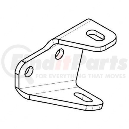 WWS 46008-3484 by FREIGHTLINER - Bumper Bracket