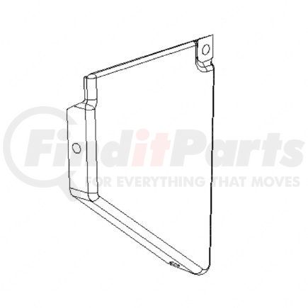 WWS 63306-3564 by FREIGHTLINER - SKIRT CORNER COMP RR