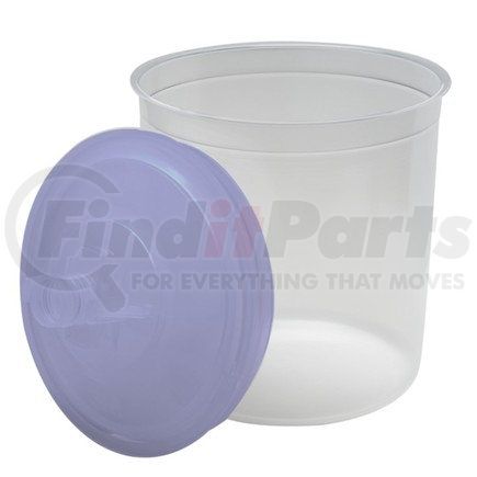 16301 by 3M - PPS™ Lid & Liner Kit, Standard (22 fl oz), 125 Micron Full Diameter Filter, 50 Lids & Liners per kit, 1 kit per case