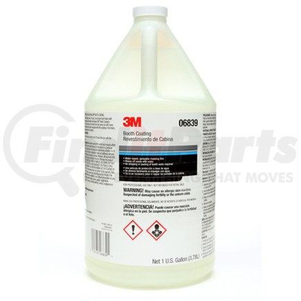 06839 by 3M - Booth Coating, 1 gal, 4 per case
