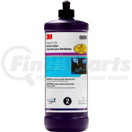 06094 by 3M - Perfect-It™ EX Machine Polish, Super Fine Grade, 1 Quart (32 Fl. Oz./946 mL)