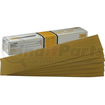 02470 by 3M - Hookit™ Gold Sheet, P180, 2-3/4 in x 16 in, 50 sheets per carton, 5 cartons per case