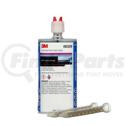 08329 by 3M - Controlled-Flow Seam Sealer, 200 mL Cartridge, 6 per case