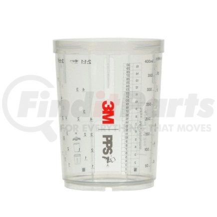 26122 by 3M - PPS™ Series 2.0 Cup, Midi (13.5 fl oz, 400 mL), 2 cups per carton, 4 cartons per case