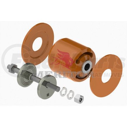 GAFF13628 by MERITOR - Suspension Bushing Kit - 7/8-9 UNC, Includes Bushing, Washers, Bolt Kit