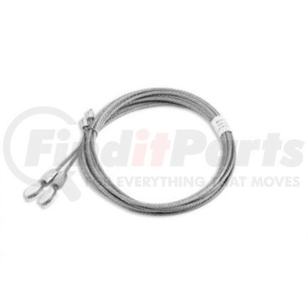 025-01435 by FLEET ENGINEERS - Door Cable Roll-Up, pair, 5/16" eye, 110" length