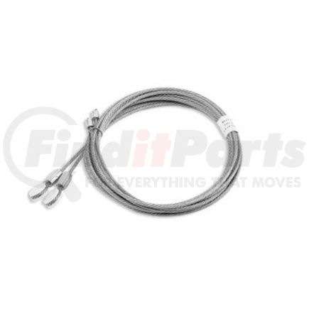 025-01439 by FLEET ENGINEERS - Door Cable Roll-Up, pair, 5/16" eye, 115" length