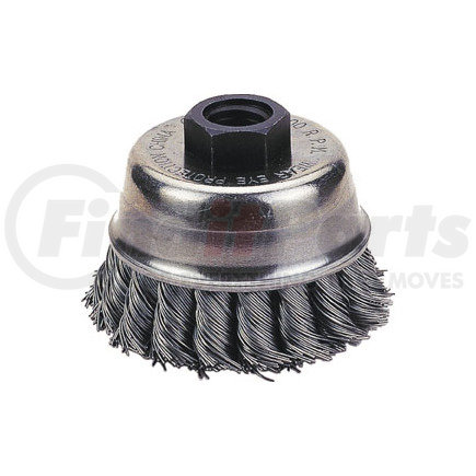 1423-2115 by FIREPOWER - Knot-Type Wire Cup Brush, 4" Diameter