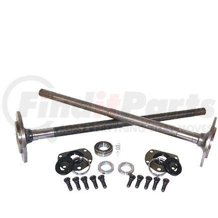 YCJL by YUKON - One piece; long axles 82-86 Model 20 CJ7/CJ8 w/bearings/29 splines; kit.