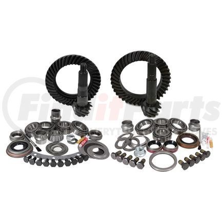 YGK007 by YUKON - Yukon Gear/Install Kit pkg for TJ with Dana 30 front/Dana 44 rear; 4.56 .