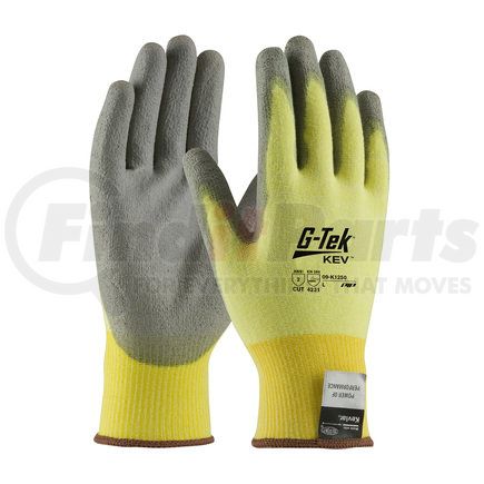 09-K1250/L by G-TEK - KEV™ Work Gloves - Large, Yellow - (Pair)