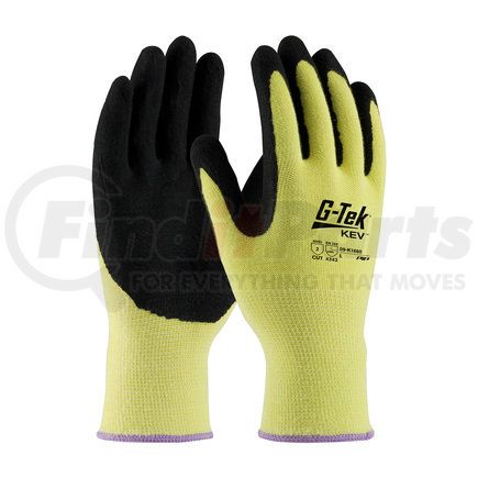 09-K1660/S by G-TEK - KEV™ Work Gloves - Small, Yellow - (Pair)