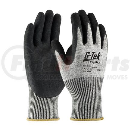 16-350/M by G-TEK - PolyKor® Work Gloves - Medium, Salt & Pepper - (Pair)